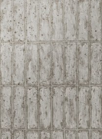 Arte International Carta da parati Chalk Stone - Silver