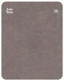 Divano in velluto marrone chiaro 222 cm Celerio - Ame Yens