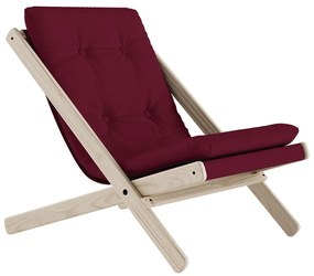 Sedia pieghevole Raw/Bordeaux Boogie - Karup Design