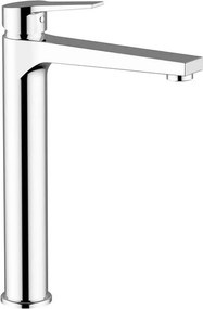 Rubinetto per lavabo getto aerato Brio cromato lucido H 33 cm