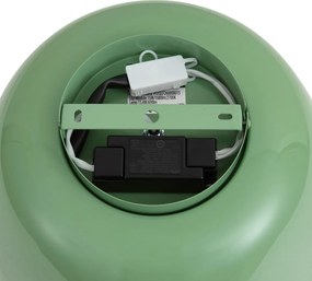 Plafoniera retrò verde con interno bianco, incl. LED dimmerabile a 3 fasi - Vera