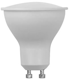 Faretto LED GU10 8W angolo 120° CRI92 No-Flickering Colore Bianco Naturale 4.000K