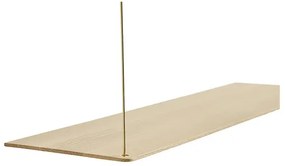 Stedge Add-on Scaffale L80 White Oak/Brass - Woud