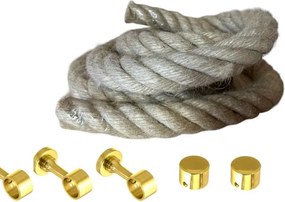 Kit corrimano Corda grigio l 3 x 300 cm