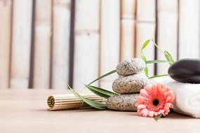 Carta da parati autoadesiva – Natura morta wellness