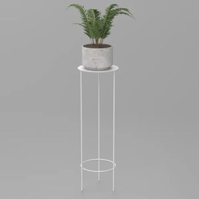 Portafiori 100x32 cm bianco