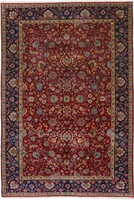 Hereke Tappeto orientale 300 x 200 Blu (Tacchino) Annodato A Mano