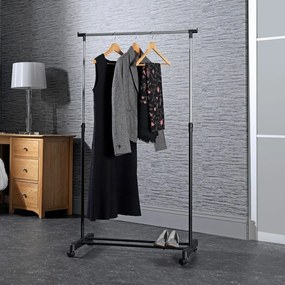 Stand appendiabiti nero in metallo 85x94x48 cm – Addis