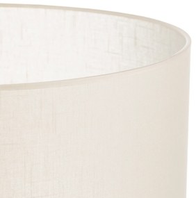 Paralume Alba, Ø 45 cm, E27, ecru Alba HELAM, Crema / Ambra, Soggiorno / Sala da pranzo, Tessuto / Stoffa / Seta