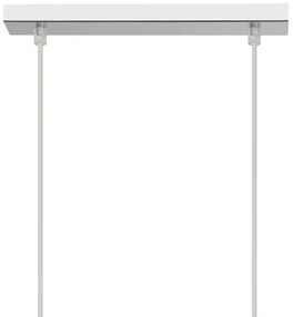 Lampadario a sospensione con filo ARMIN 2xGU10/10W/230V cromo lucido