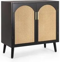 Credenza 2 ante nera ( Pezzi) - JOSINE