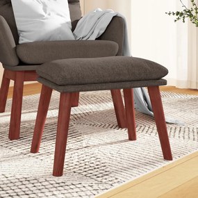Poggiapiedi Tortora 45x29,5x35 Cm İn Tessuto /