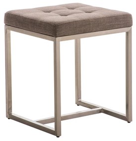 Pouf Imbottito Barci İn Tessuto / Grau