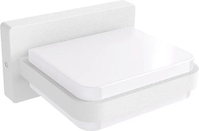 Applique LED 12W Rettangolare per esterni a Luce Diffusa IP54 Bianca Colore Bianco Naturale 4.000K