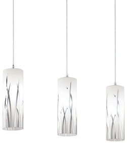 Eglo 92741 - Lampada a sospensione RIVATO 3xE27/60W/230V