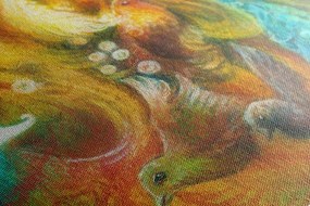 Stampa su tela – Poseidone sotto il mare