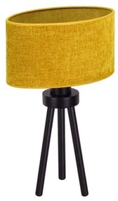 Duolla - Lampada da tavolo OVAL 1xE27/15W/230V diametro 30 cm marrone