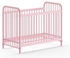Culla in metallo rosa 60x120 cm BRONXX - Vipack