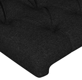 Testiere 4 pz nere72 x 7 x 78/88 cm in tessuto