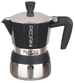 Caffettiera induzione 3 tazze My moka Pedrini