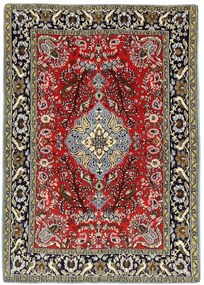 Ghom Tappeto persiano 160 x 110 Rosso (Iran) Annodato A Mano
