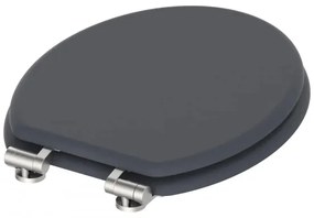 Schütte 80104 - Sedile per WC SPIRIT Antracite con chiusura SoftClose in MDF