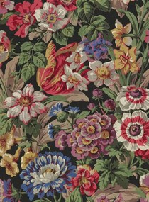 House of Hackney Carta da parati Florescence - Noir