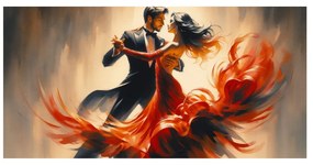 Quadro su tela – Passione nel ritmo del tango