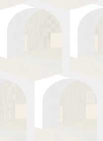 Coordonne Carta da parati Soller - Ivory