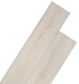Listoni Pavimento Autoadesivi İn Pvc 5,02 M² 2 Mm Rovere Bianco /