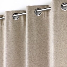 Tenda oscurante beige 140x260 cm Crepuscule - douceur d'intérieur