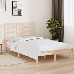 Giroletto Senza Materasso 120x200 Cm İn Legno Massello Di Pino /