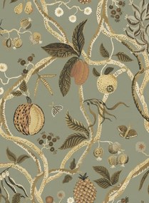 Sandberg Carta da parati panoramica Tree of Life - Sage Green