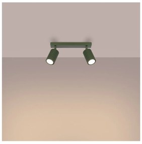 Faretto verde 6,5x30 cm Gleam – Sollux