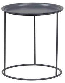 Tavolino grigio chiaro , ø 40 cm Ivar - WOOOD