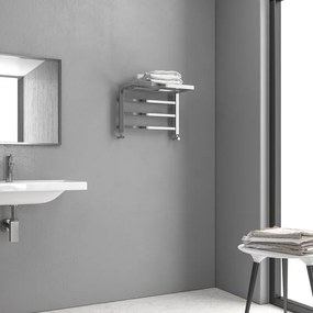 Kamalu - scaldasalviette termoarredo mensola 350x500mm modello kam-d1000