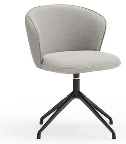 Set di sedie da pranzo grigio chiaro in imbottito 2 pz Add – Teulat