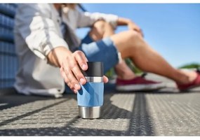 Tefal - Tazza termica 300 ml COMPACT MUG acciaio inossidabile/blu