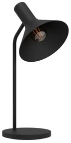 Eglo 390221 - Lampada da tavolo MORESCANA 1xE27/28W/230V nero