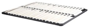Telaio a doghe 160 x 200 cm -2x19 doghe- smontato senza piedi