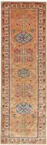 Kazak Tappeto 250x80 Marrone (Pakistan) Annodato A Mano