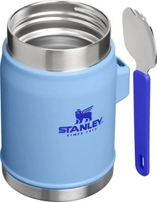 Borraccia termica blu in acciaio inox 400 ml Legendary Food Jar + Spork Blue Sky – Stanley