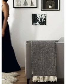 Plaid in terracotta con cotone , 140 x 180 cm Skyline - Euromant