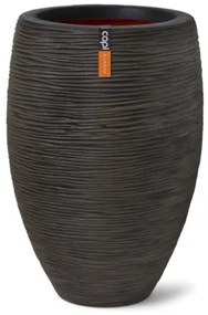 Capi Vaso Nature Rib Elegante Deluxe 45x72 cm Marrone Scuro