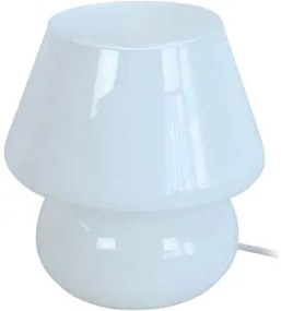 Tosel  Lampade d’ufficio lampada da comodino tondo vetro bianco  Tosel