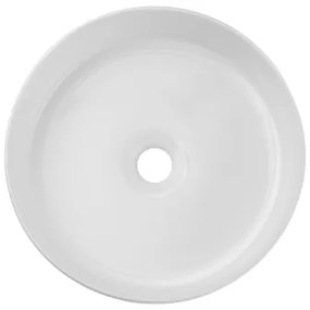 COMAD BEYOND 2 WHITE (E-6565) - Lavabo da appoggio BEYOND pr. 36 cm bianco lucid