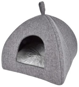 Bozzolo grigio per gatti 40x40 cm - Love Story