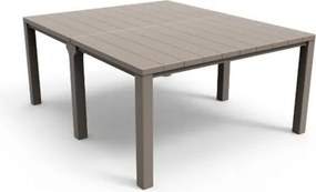 Tavolo Da Pranzo Per Esterno A Doppia Configurazione 3 Metri Julie Double Keter Cappuccino