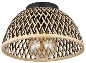 Globo 15767D - Lampadario a plafone COLLY 1xE27/15W/230V bambù