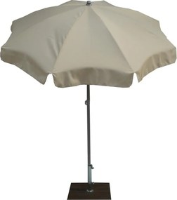 Ombrellone da Giardino Ø2 m Palo Ø33 mm in Acciaio Maffei Borgo Ecru...